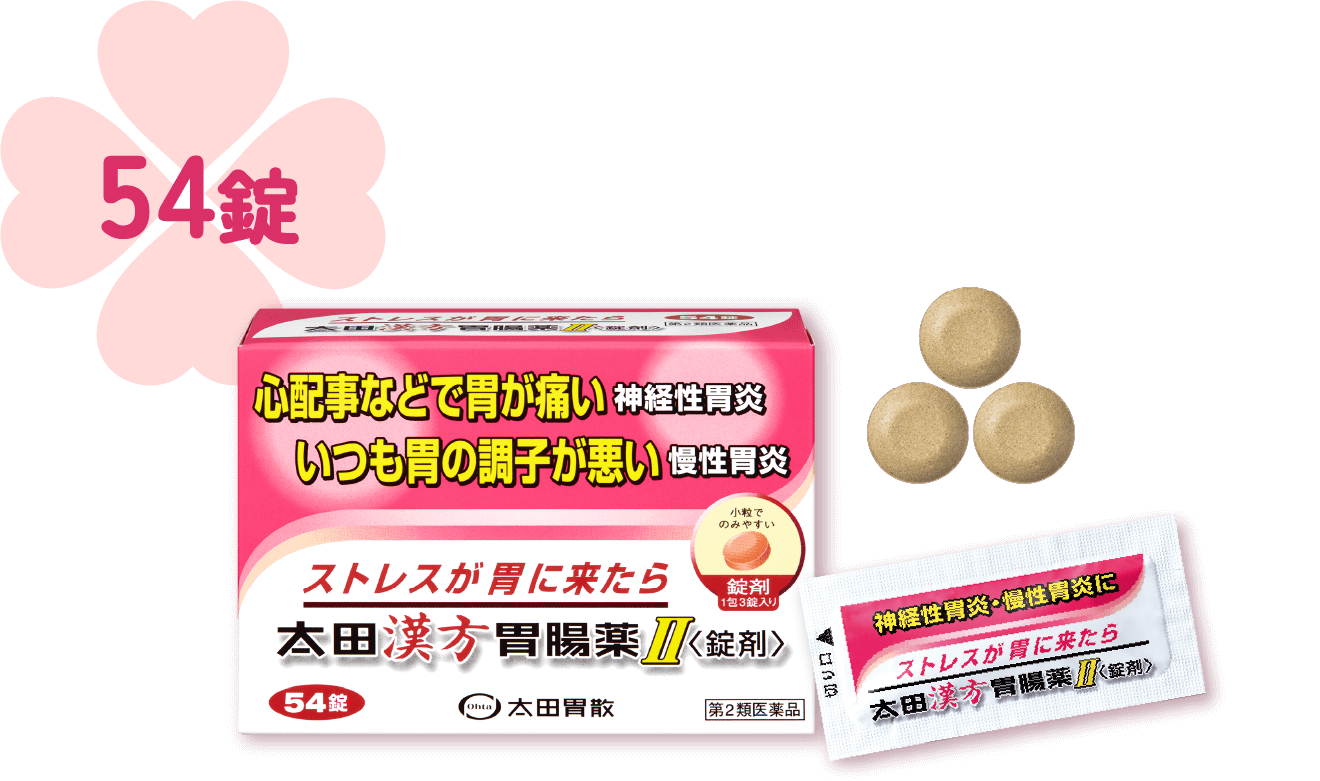 太田漢方胃腸薬II 54錠